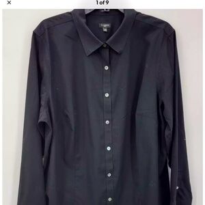 Talbot black blouse 22W